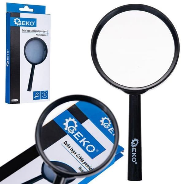 Geko Förstoringsglas 88mm 10x 18LED (60)