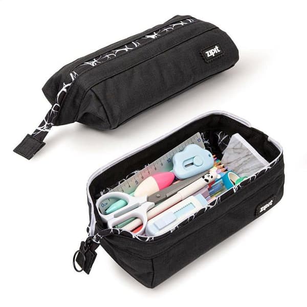 Förvaringsväska - Zipit - PC-L14 - Maskintvättbar - Innehåller 55 pennor - Robust polyester
