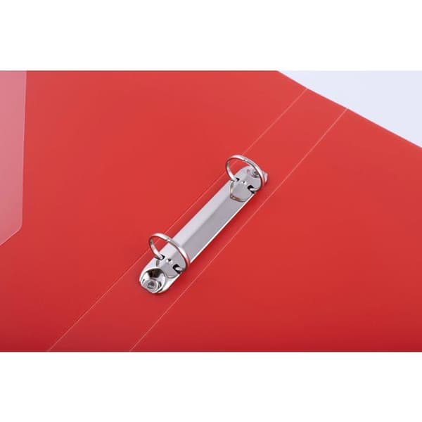 Mapp - D.RECT - D.rect - A4 - 2 ringar - Genomskinlig polypropen