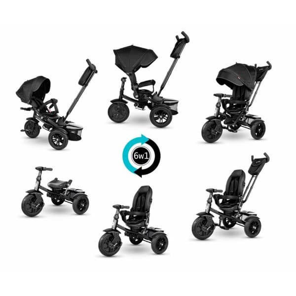 Trehjulig Premium Noir