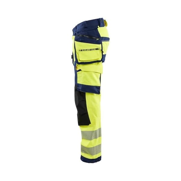 Blaklader 4D stretch arbetsbyxor med hög synlighet