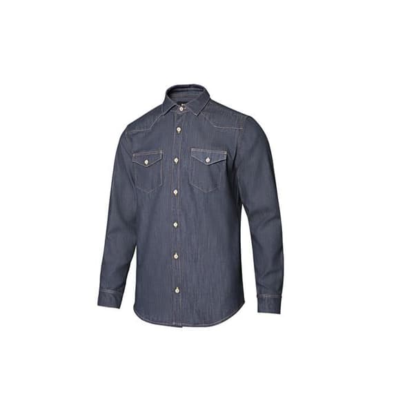 Stretchskjorta Velilla - denim