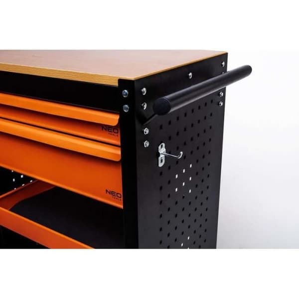 Set med 5 NEO TOOLS 84-095 krokar för verkstadsvagn (CUSTOM PRO SYSTEM)