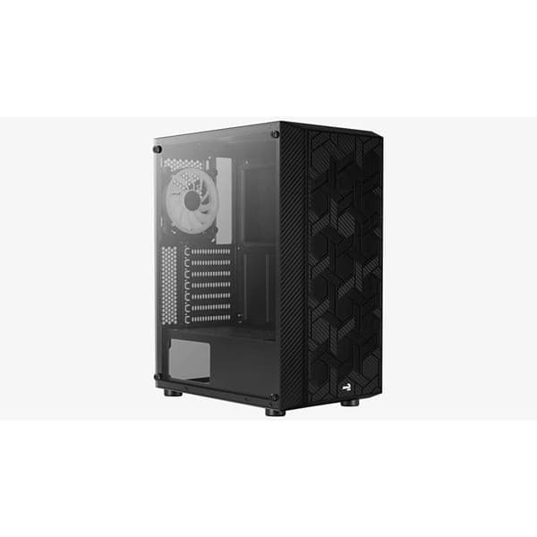 PC-Chassi - Aerocool - Hive V3 RGB - Mid Tower - Glashus - Svart