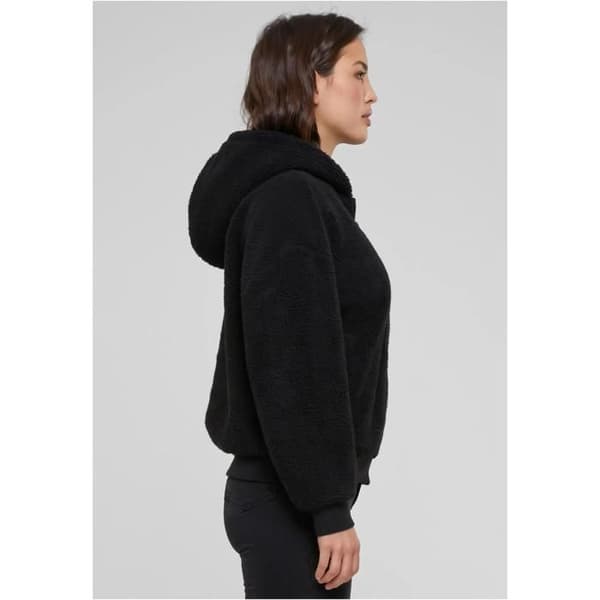 Urban Classics Dam - Oversized Sherpa Zip Hoody Jacka