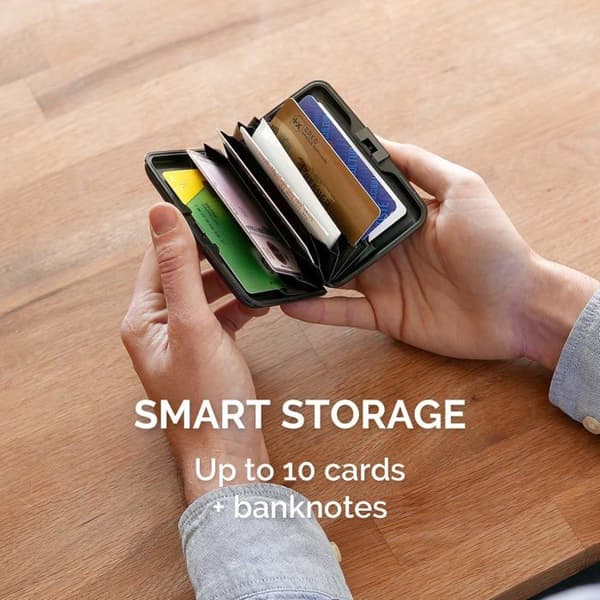 Ögon smart plånboksväska - ST-Black