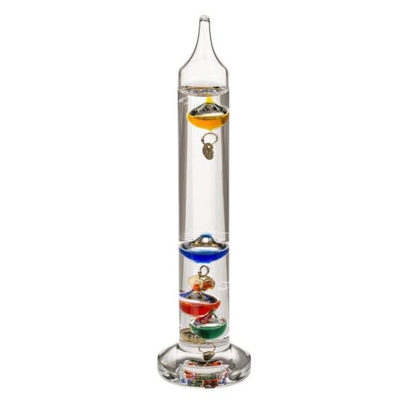 Galileo termometer för inomhusbruk 18 cm