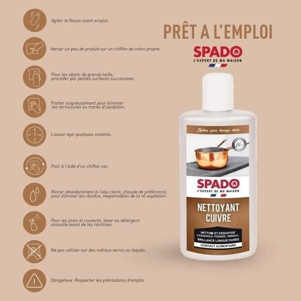 Speciellt kopparrengöringsmedel - 250mL