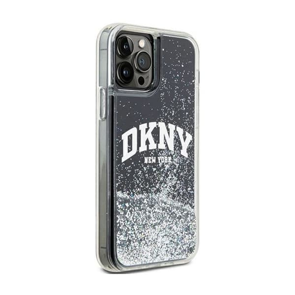 Smartphonefodral - DKNY - iPhone 12 / iPhone 12 Pro - Svart - Glitter - Mjuk