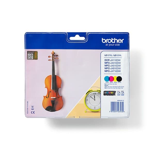 Brother LC127XLVALBP multipack bläckpatroner