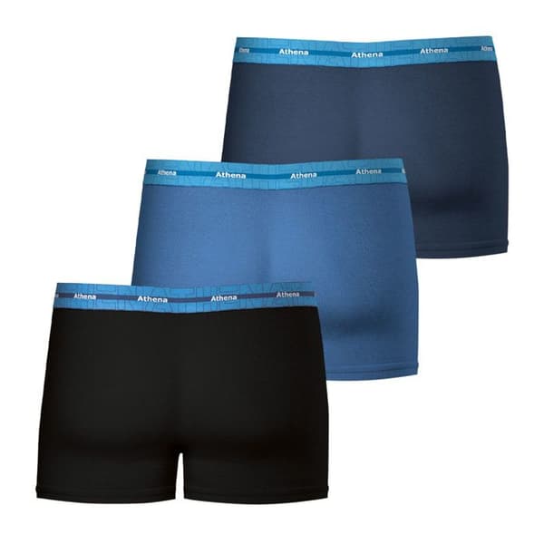 Set med 3 boxershorts herr 720 Stretch Bomull Athena