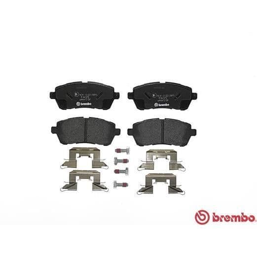 BREMBO Bromsbeläggssats P24072 - 4 st