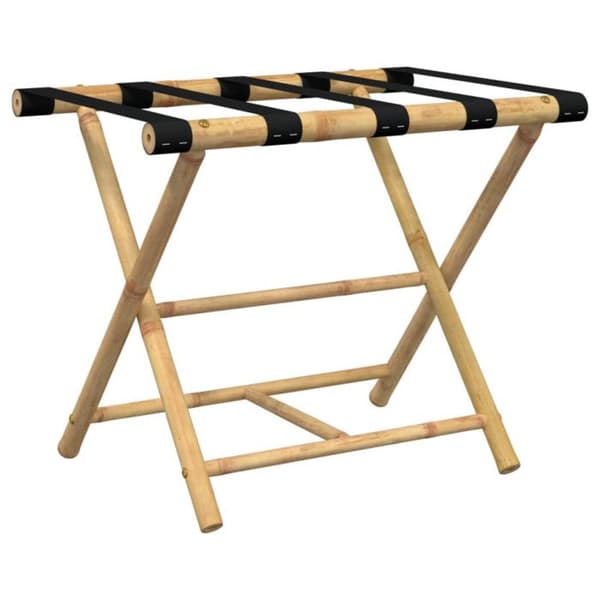 Fällbart bagagebärande 62x42x50,5 cm bambu
