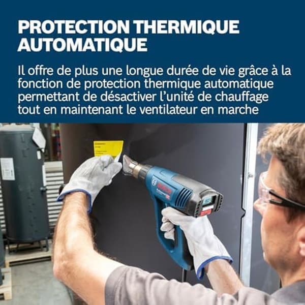 Heta luftpistol - BOSCH - GHG 23-66 - 650°C - 2000W - 4 anpassningsbara program