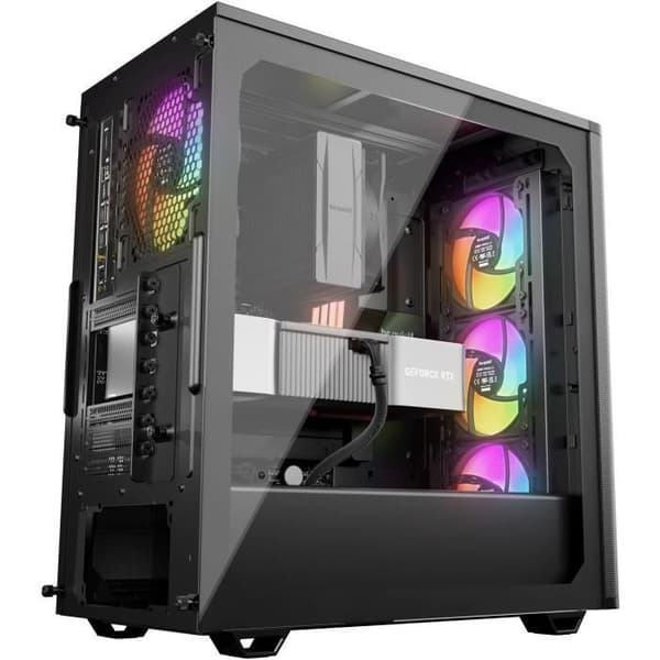 PC Chassi - BE QUIET! - Pure Base 501 LX - Svart - Midi-torn - ATX