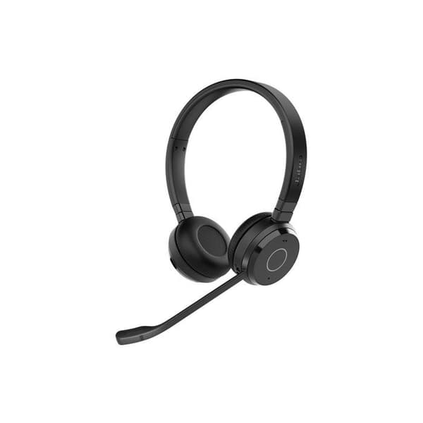 Headset - Bluetooth - trådlöst - USB-A via Bluetooth-adapter - Jabra - Jabra Evolve 65 TE Stereo - Headset - on-ear