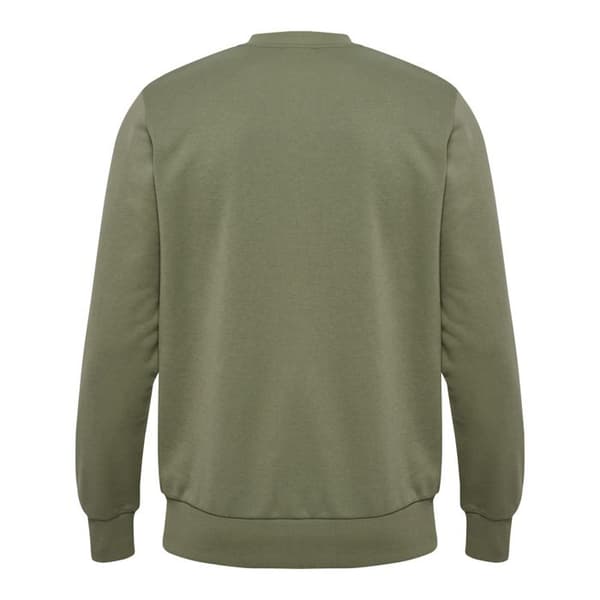 Hummel Pulse rundhalsad sweatshirt - djup lichen grön