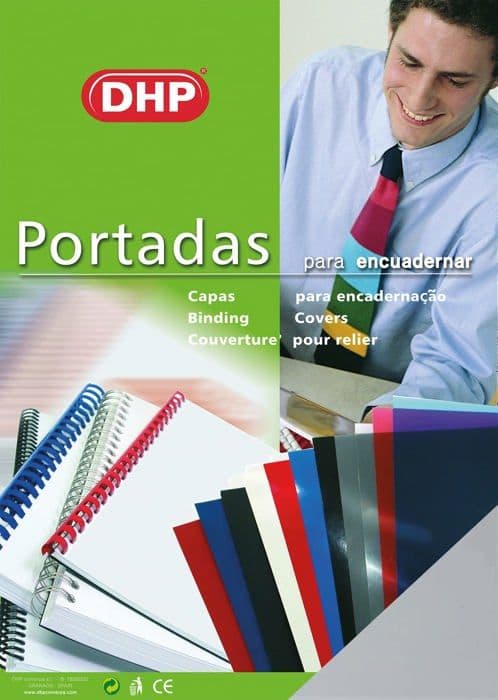 Bindningsomslag - DHP - 100-pack - A4 - 0,18 mm (180 mikron) - Transparent