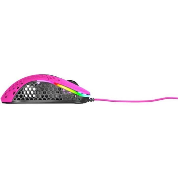 XTRFY Gamingmus M4 lättviktig - Rosa