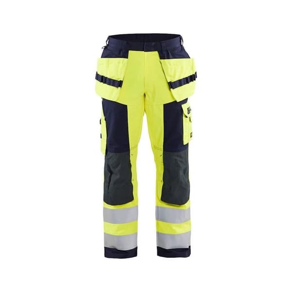 Multinormbyxor Blaklader - fluorescerande gul/marinblå