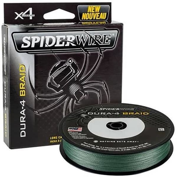 Spiderwire Dura 4 Grön fläta - 300m 14/100