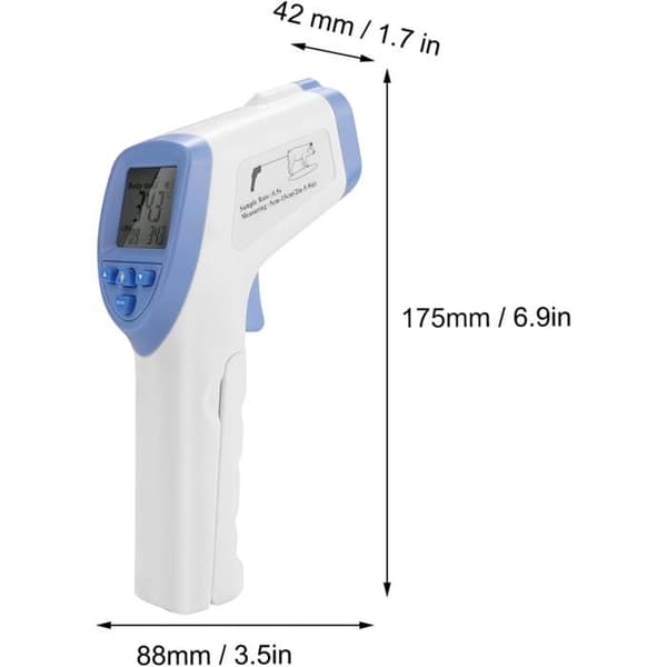 Digital Termometer för Husdjur - Hög Precision Infraröd