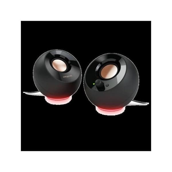 Högtalare 2.0 - CREATIVE - Pebble SE - USB-C - RGB-belysning - 4,4 W