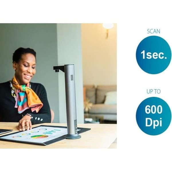 IRIScan Dokument Scanner A3 v7pro 4K-18MP 600dpi