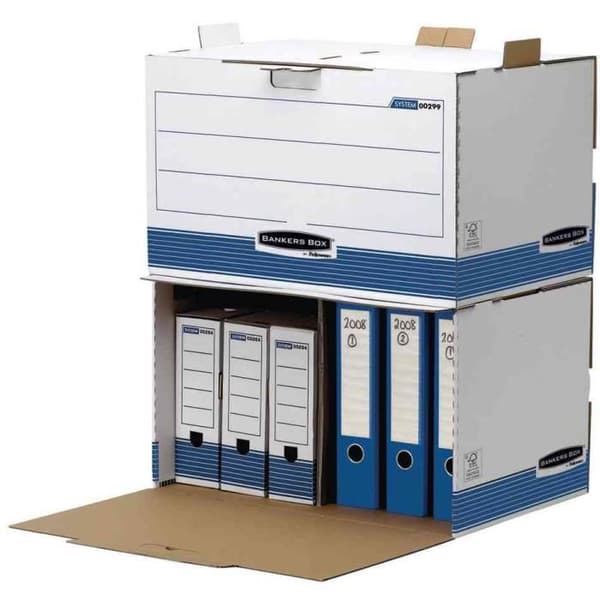 Arkivlåda - Fellowes - R-Kive PRIMA - Vit - A4-format - Stapelbar
