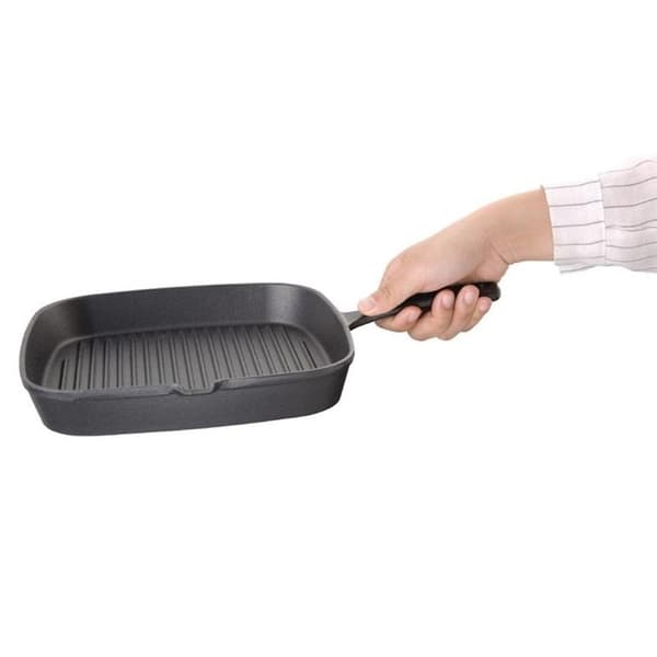 Fyrkantig räfflad Grill 24 cm - Vogue