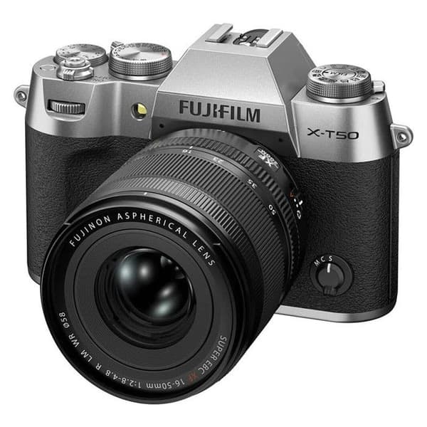 FUJIFILM X-T50 Silver + 16-50