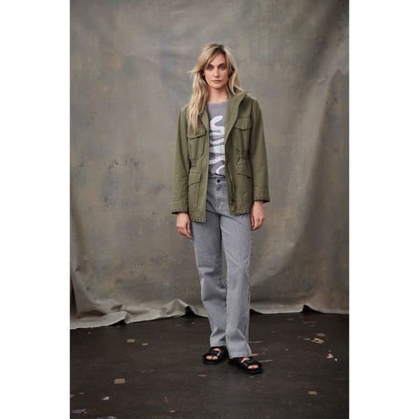 T-shirt dam Pulz Jeans Vada Oneck