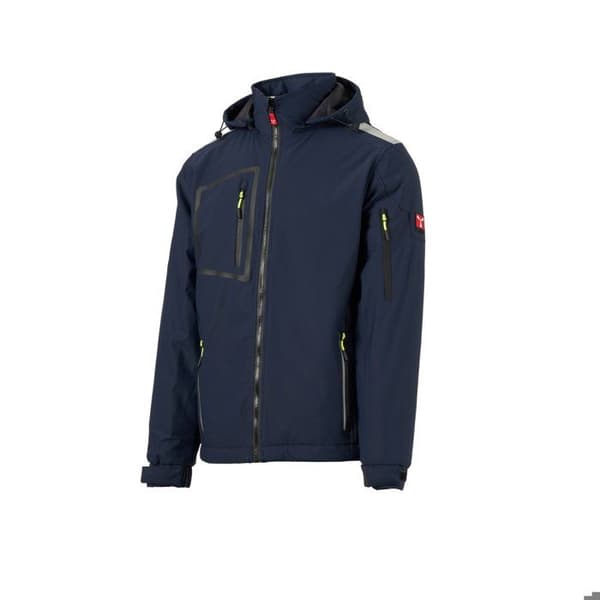 Arbetsjacka Payper Wear Stream Lite Pad - marinblå/svart