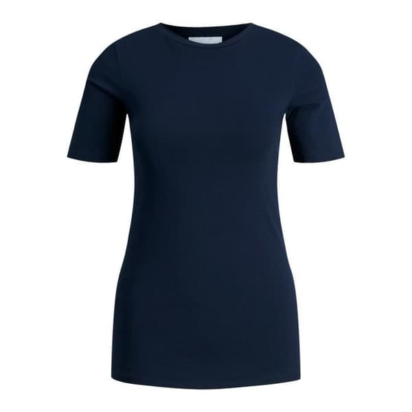 T-shirt - Jack & Jones Evelin Pima - Navy Blazer - 96% bomull, 4% elastan - Single Jersey