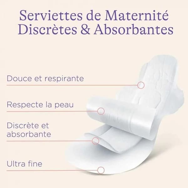 Mödraskydd - Lansinoh - Storlek M - Extra-absorberande - Diskreta - Postpartum