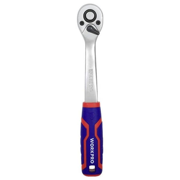 WorkPro Metrisk hylsnyckelsats 12 delar WP202558