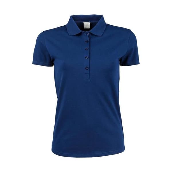 Polo dam Tee Jays Luxury Stretch - indigo