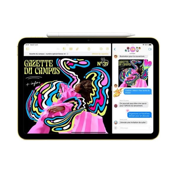 iPad Apple 11" A16 128 Go Silver Wifi 2025