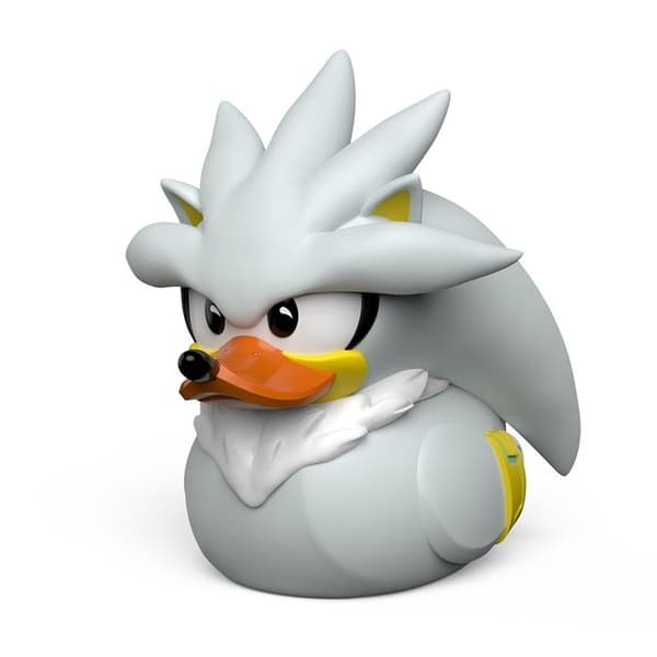 Numskull - TUBBZ Badanka - Sonic igelkott - Silver igelkott (Första utgåvan) - 9cm