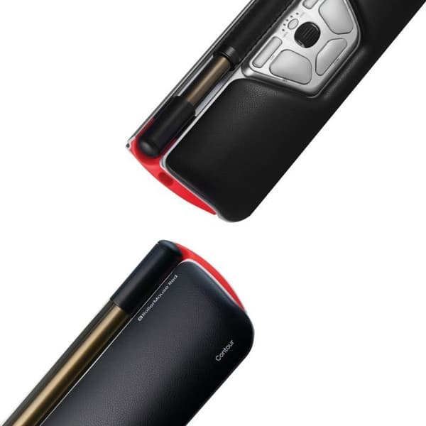 Ergonomisk Mus - Kontur - RollerMouse Red - Bluetooth - USB-C - 7 knappar - Ambidextrös