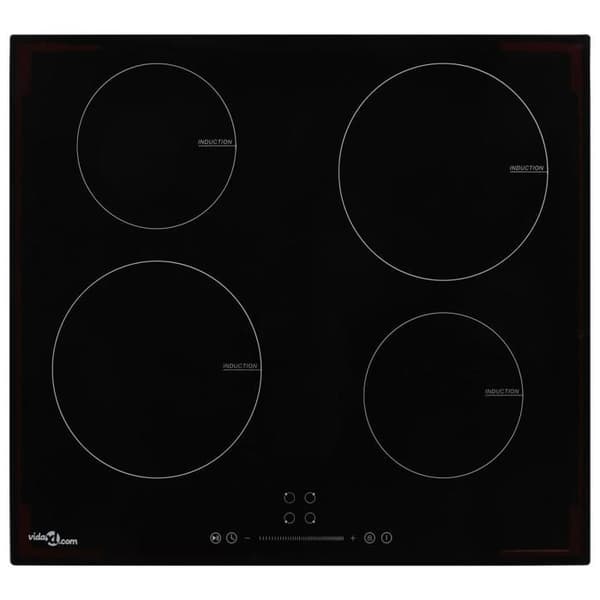 Induktionshäll - vidaXL - 50787 - 4 brännare - 7000W - Touch Control
