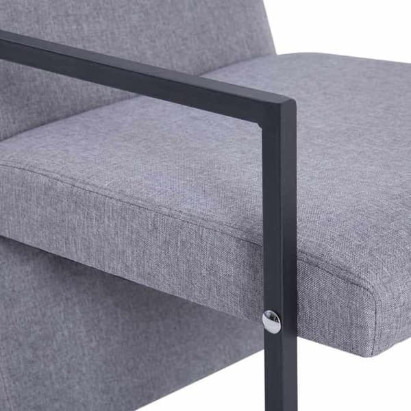 vidaXL Fåtölj Soffa Möbel Säte Soffstol Kontor Hem Inomhus Vardagsrum Sovrum Tyg 282155