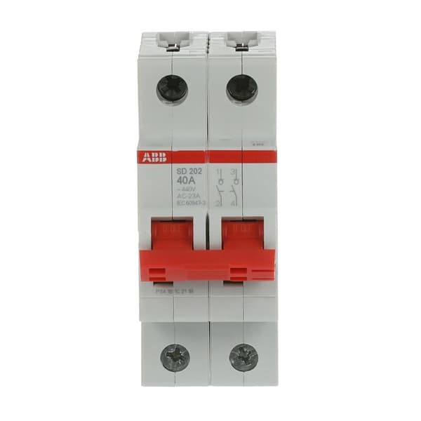 ABB SD202/40 Elektronikkomponent, Vit