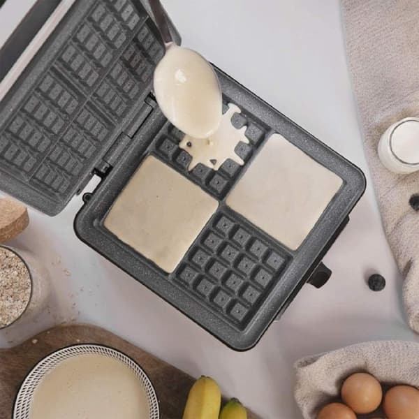 Cecotec Wafflejärn Fun Gofrestone 4Inox