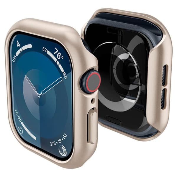 Coque för Apple Watch 10 42mm - Spigen Thin Fit - Starlight