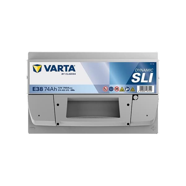 Varta Silver Dynamic startbatteri L3B E38 12V 74Ah / 750A 574402075