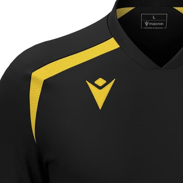 Maillot Macron Wyrm - svart/gul