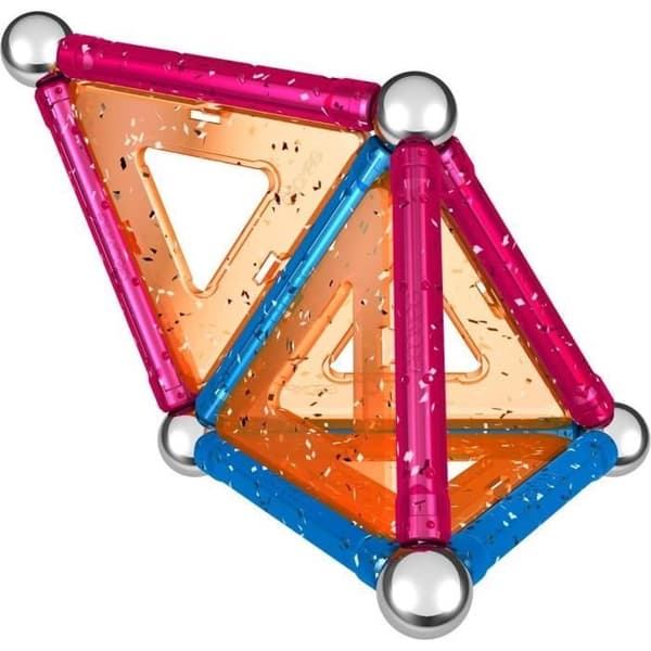 GEOMAG GLITTER Magnetiskt Byggset 22 delar