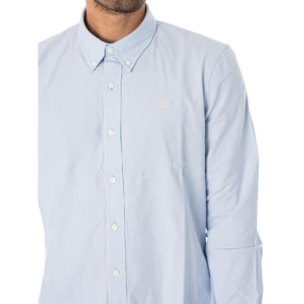 Timberland För män Oxford Slim Skjorta, Blå