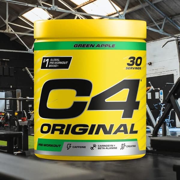 C4 Original 30 portar Green Apple Cellucor Pre-workout